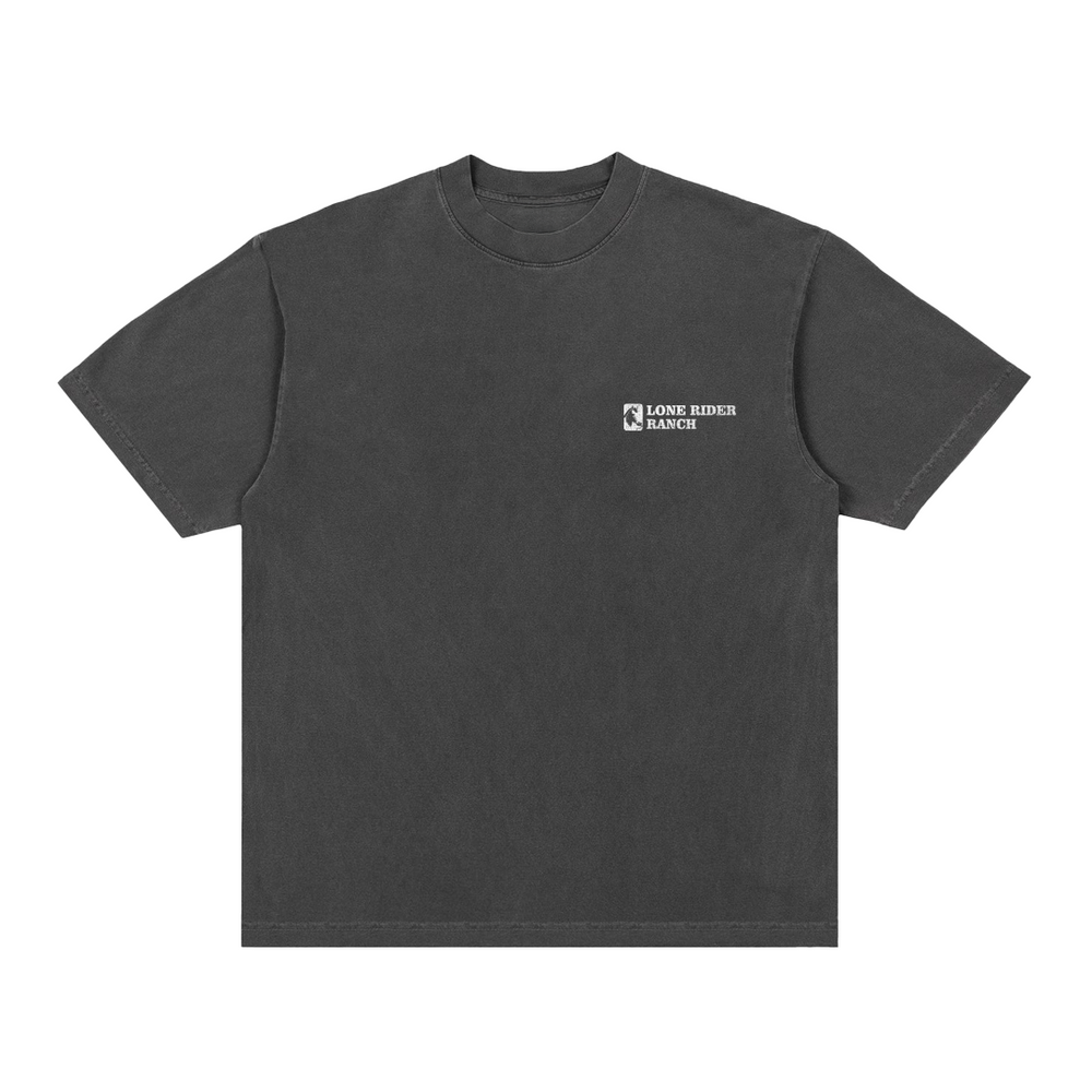 The Heritage Tee - Faded Black