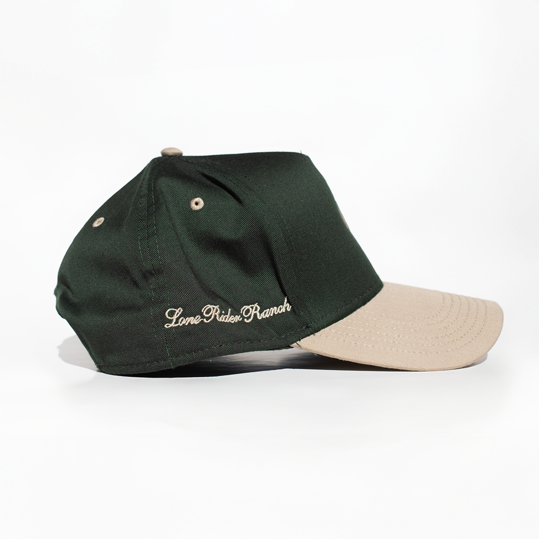 
                  
                    Bucking Cowboy Hat - Green & Natural
                  
                