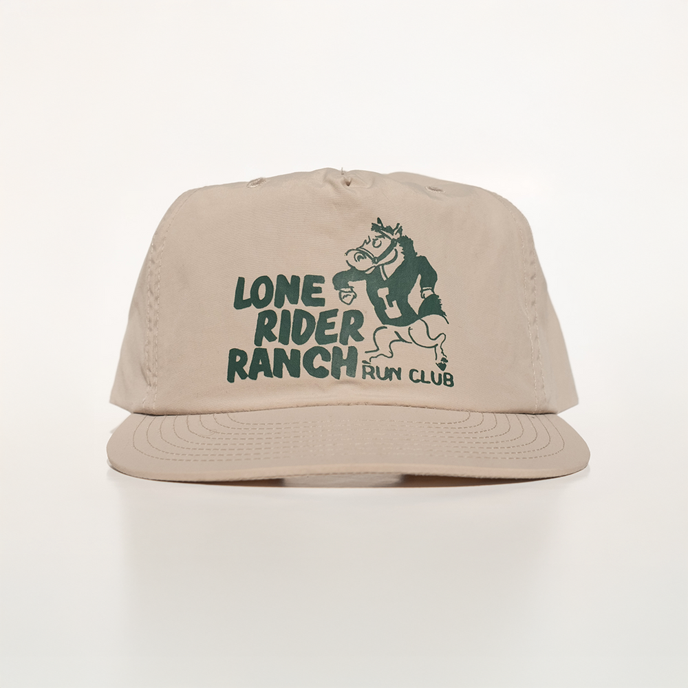 Run Club Nylon Hat - Taupe Color
