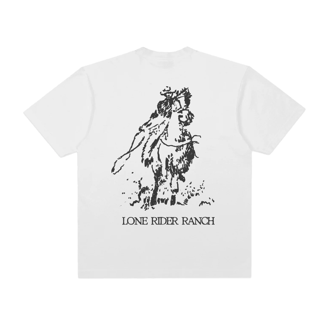 
                  
                    The Wrangler Tee - Vintage White
                  
                
