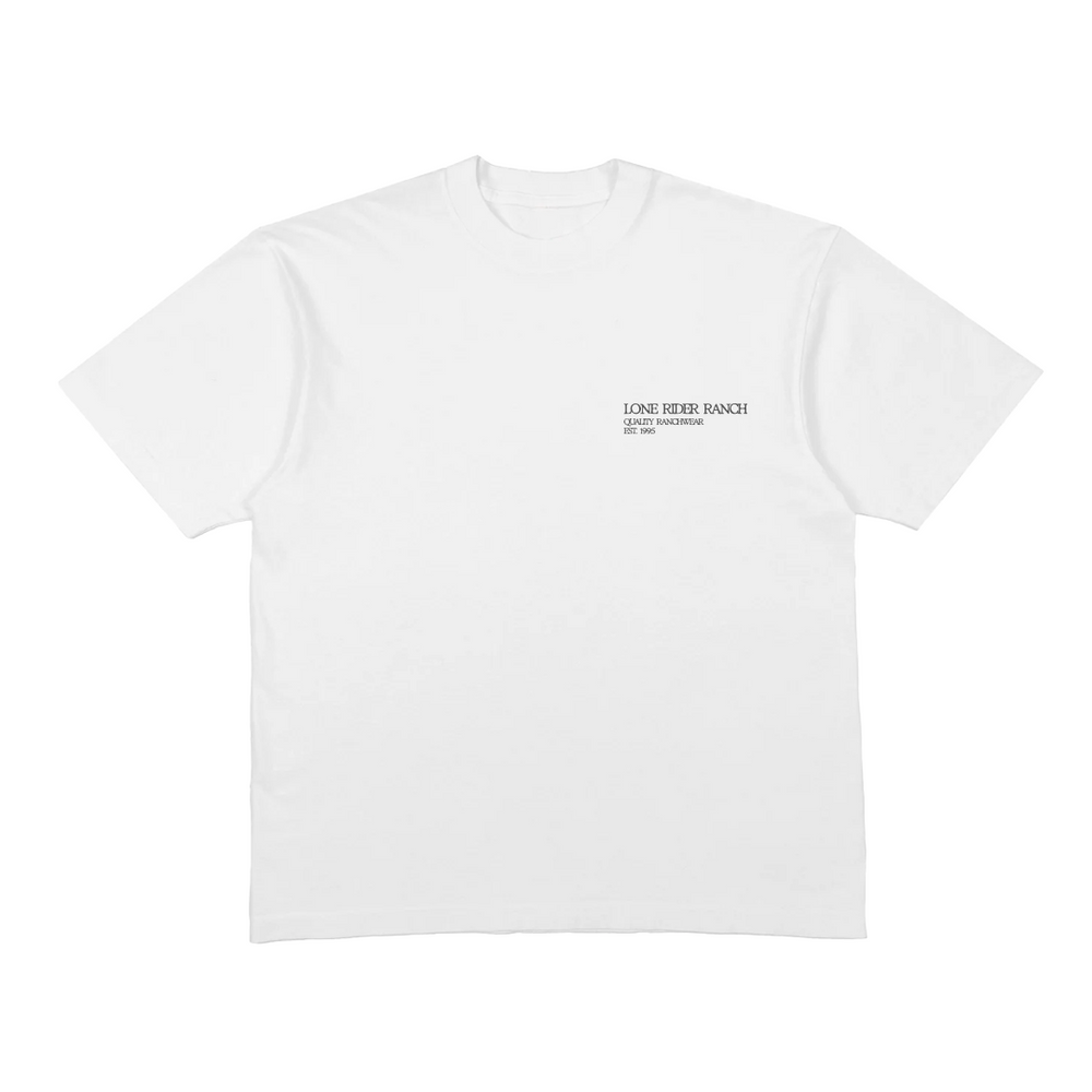 The Wrangler Tee - Vintage White